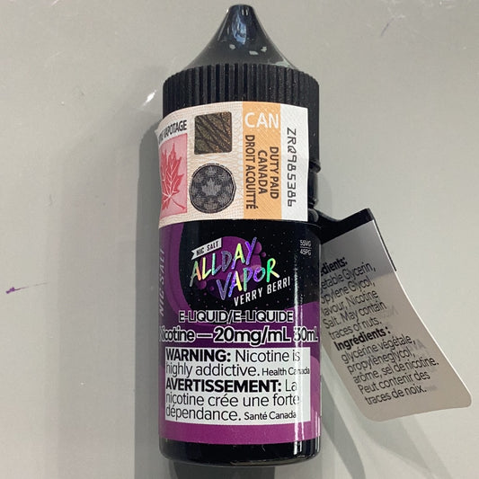 All Day Vapor Very Berry (20mg/30ml)