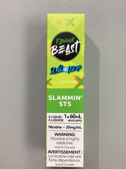 Flavour Beast Slammin STS Ice Salts E-Liquid 60ml/20mg