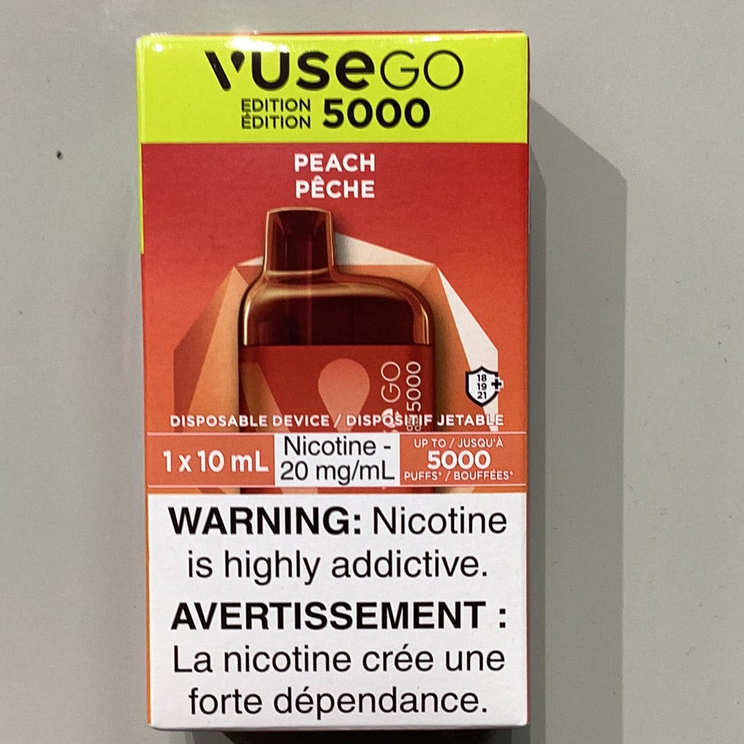 Vuse GO 5000 Peach 10ml/20mg