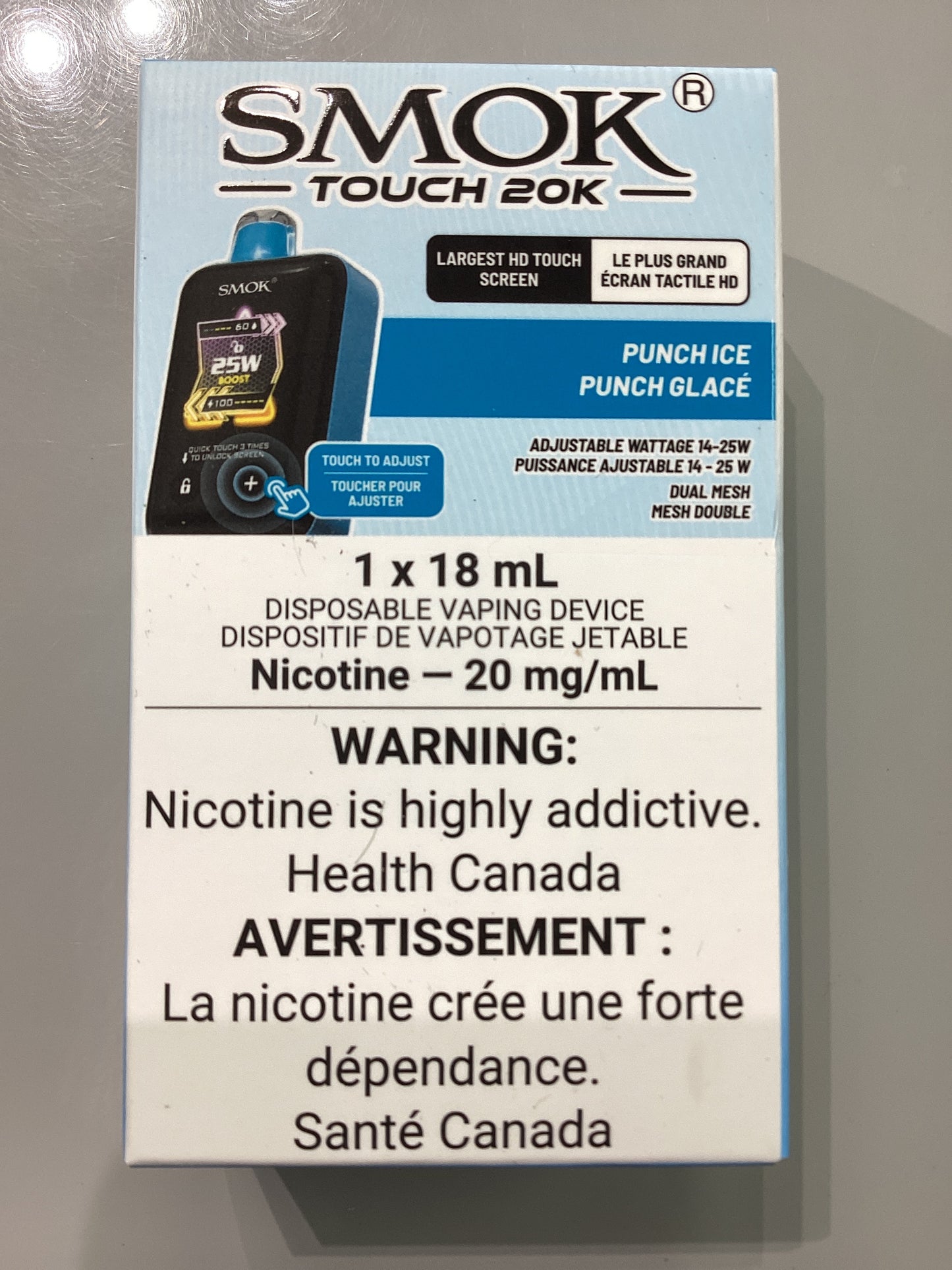 SMOK TOUCH 20k - Punch Ice