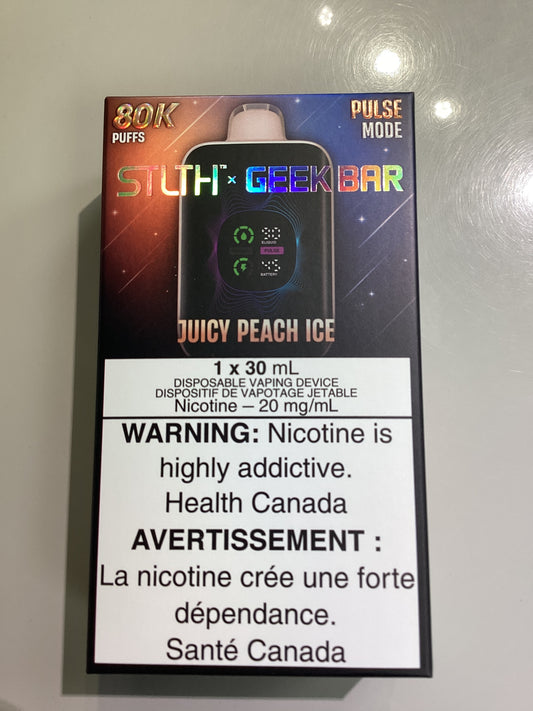 STLTH x Geek Bar 80K Juicy Peach Ice