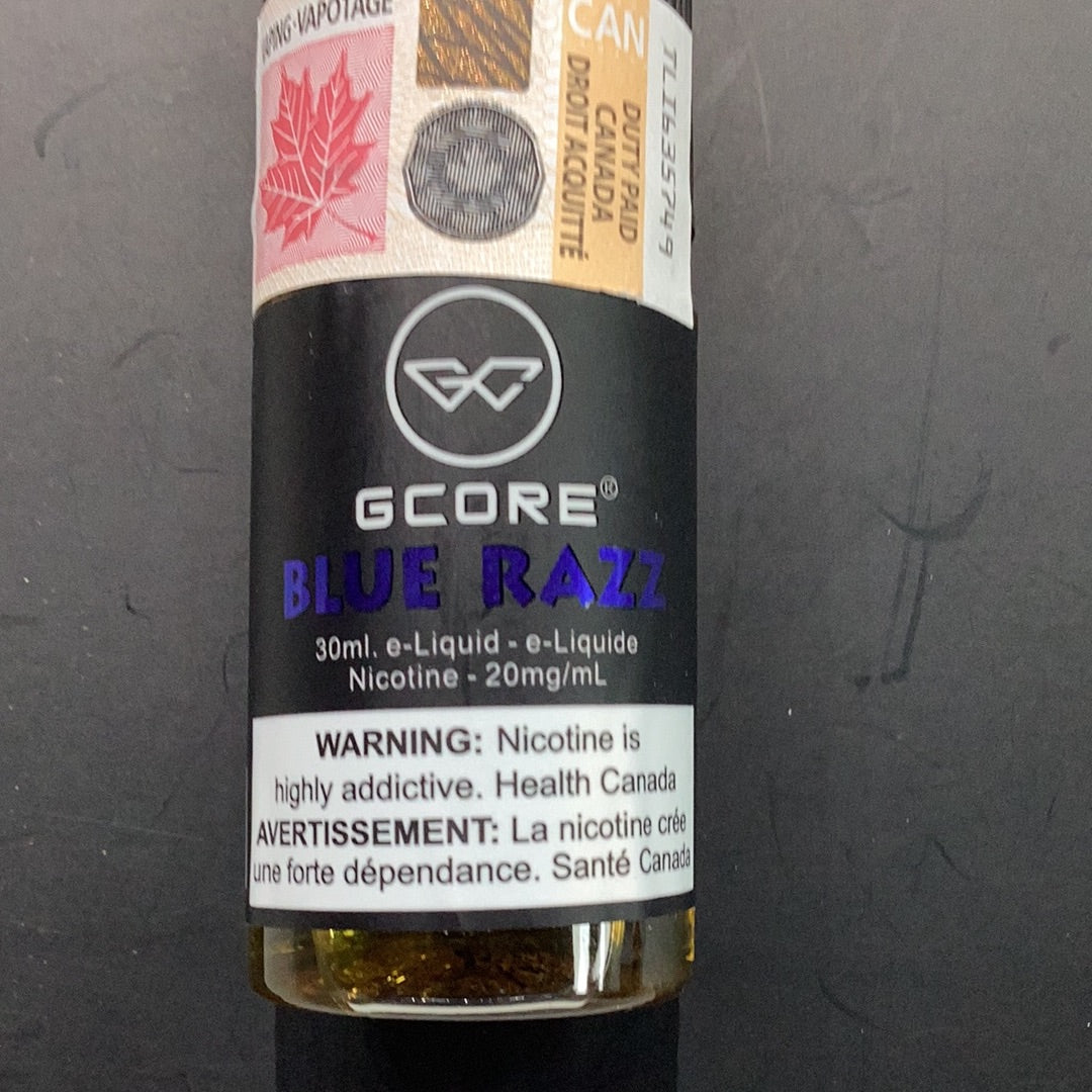 GCore Blue Razz  E-Liquid 30ml/20mg