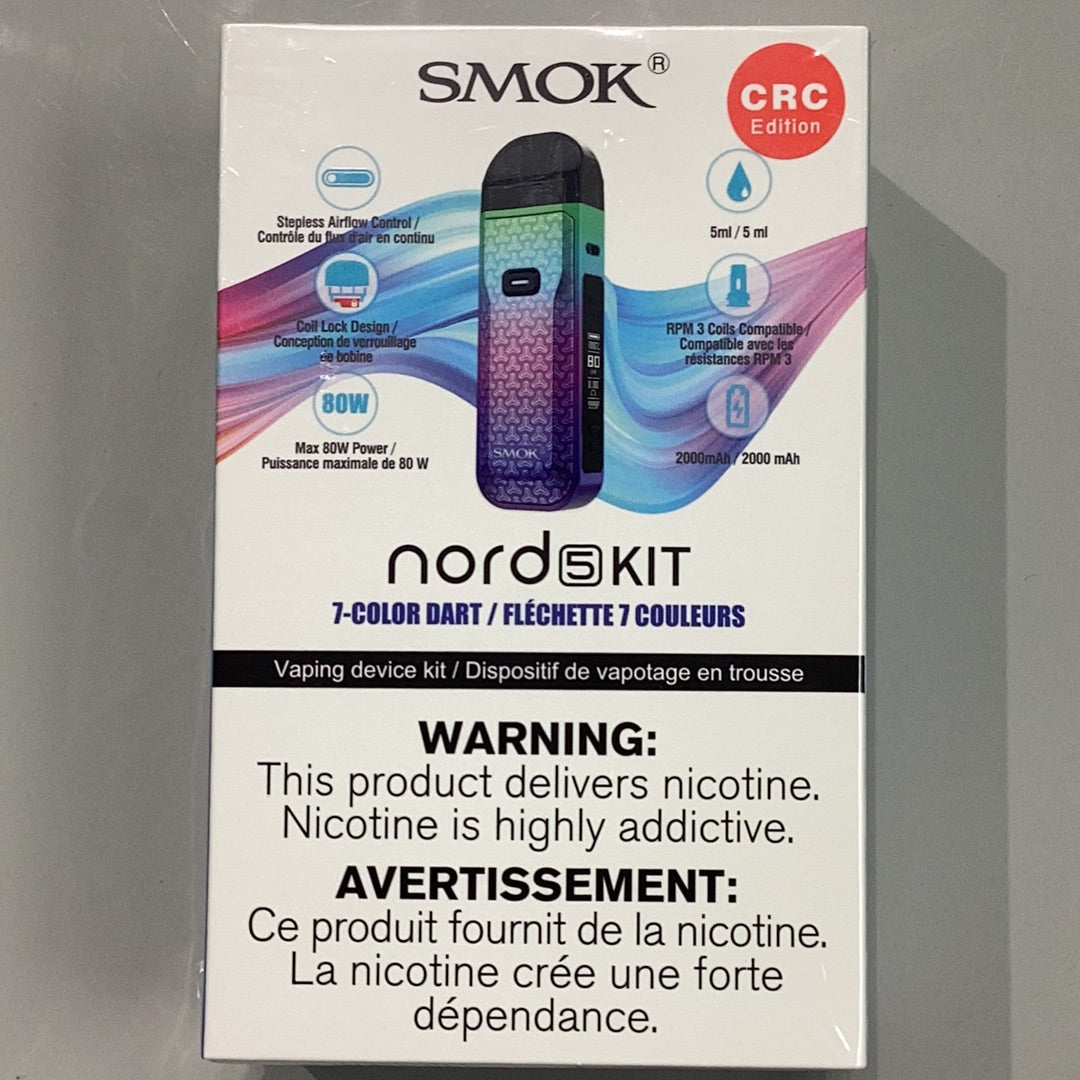 SMOK Nord 5 kit 7-Color Dart