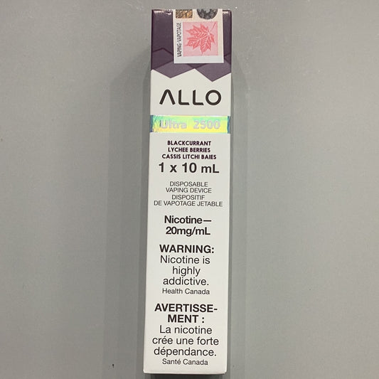 Allo Ultra 2500 Blackcurrant Lychee (20mg/10ml)