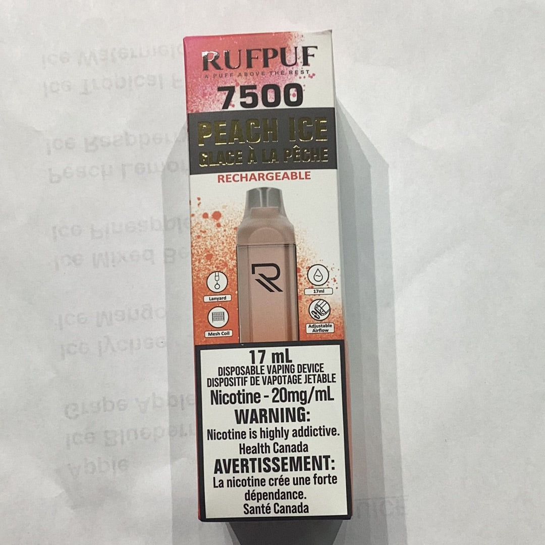 Rufpuf 7500 Peach Ice 17ml