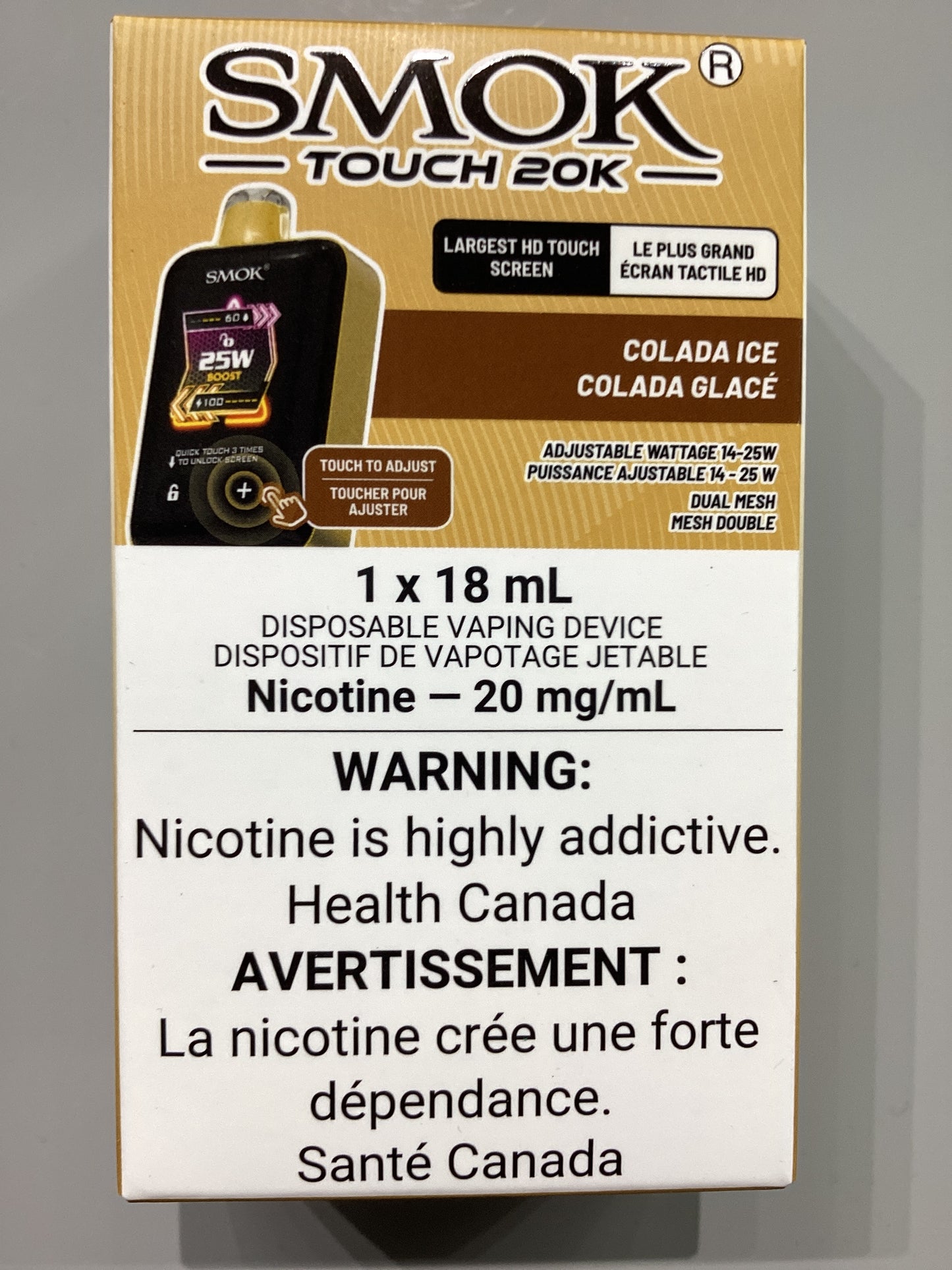 SMOK TOUCH 20k - Colada Ice