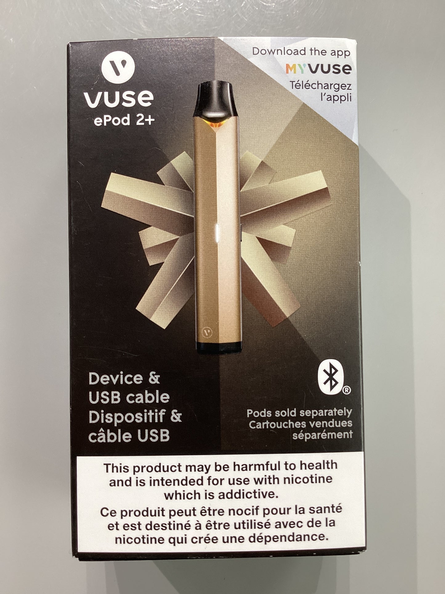 Vuse device gold