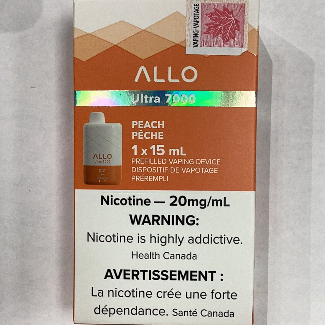 Allo Ultra 7000 Peach (20mg/15ml)