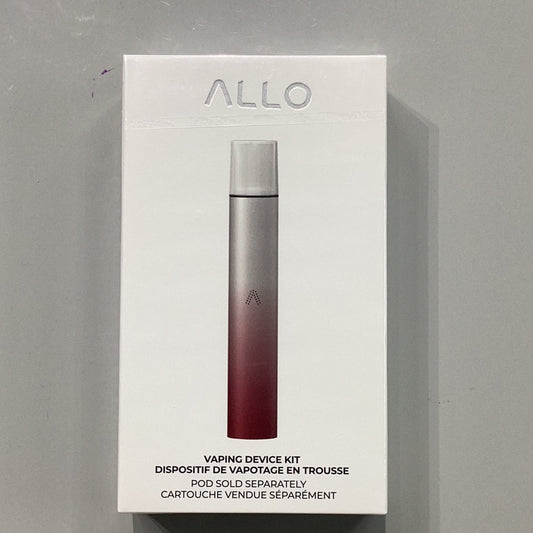 Allo Vaping Device Kit Silver Red