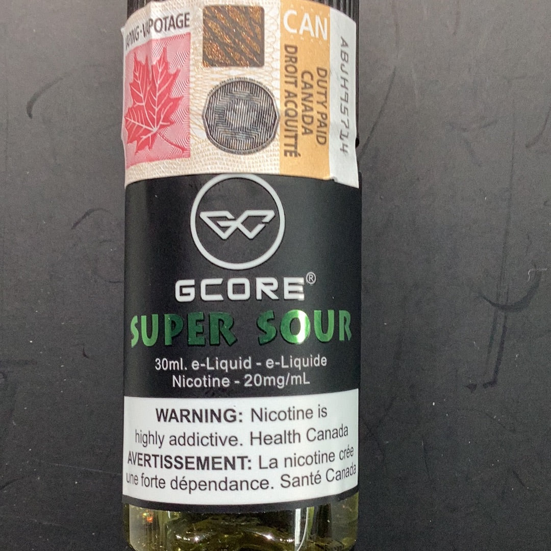 GCore Super Sour  E-Liquid 30ml/20mg