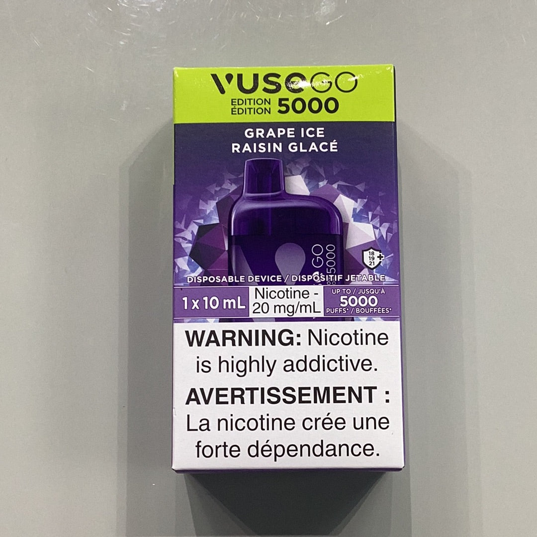 Vuse GO 5000 Grape Ice 10ml/20mg