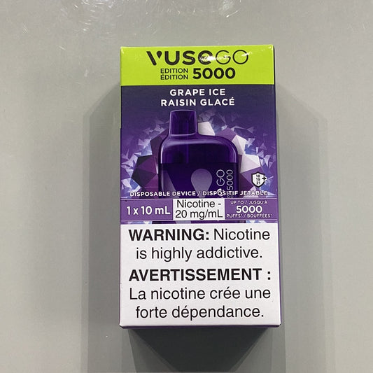 Vuse GO 5000 Grape Ice 10ml/20mg