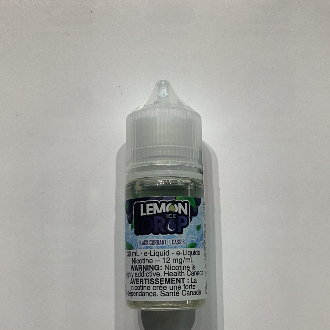 Lemon Drop Salt Nic Black Currant Ice (12mg/30ml)