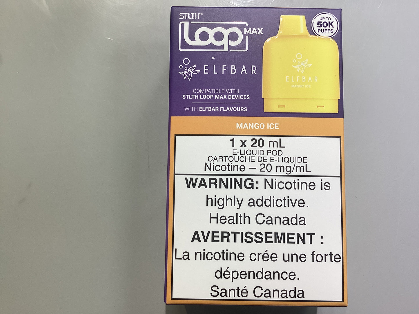 ELFBAR STLTH loop Mango Ice Pod