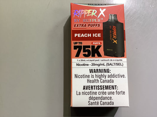 Ripper X 75 Peach ice Pod