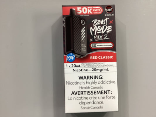 Beast Mode Max2 50K Red Classic