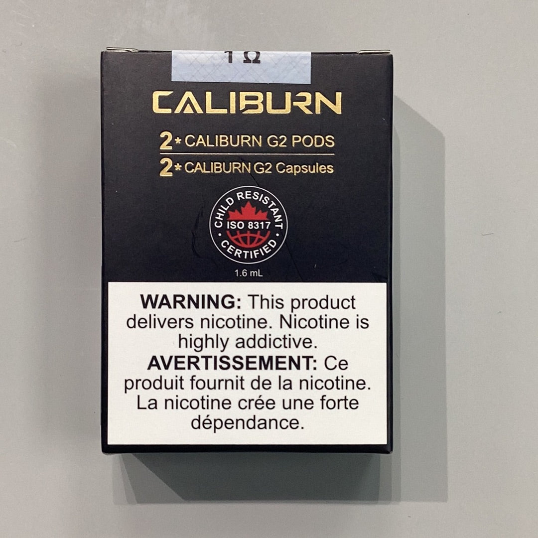 Caliburn 1 ohm G2 Pods 2pk