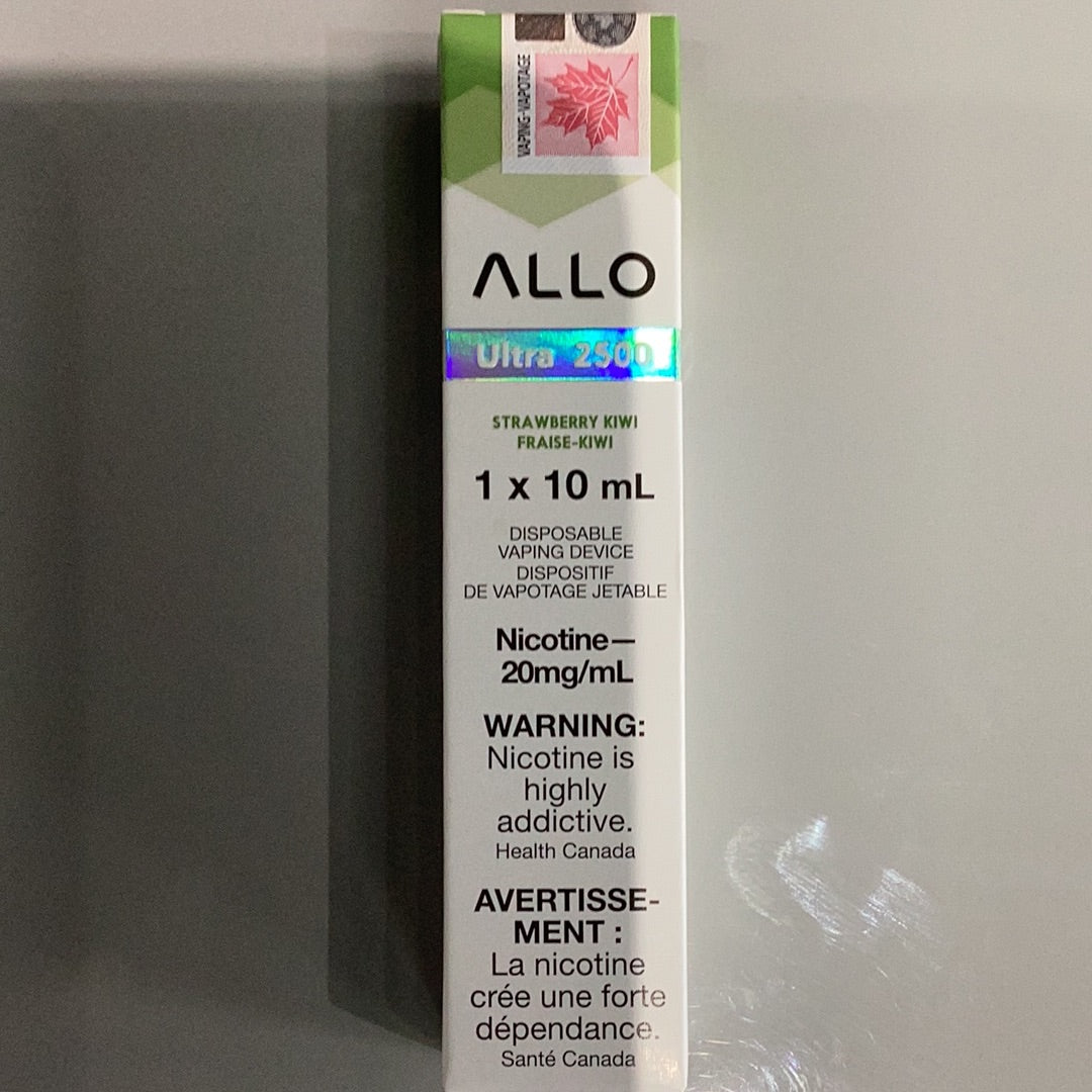 Allo Ultra 2500 Strawberry Kiwi (20mg/10ml)