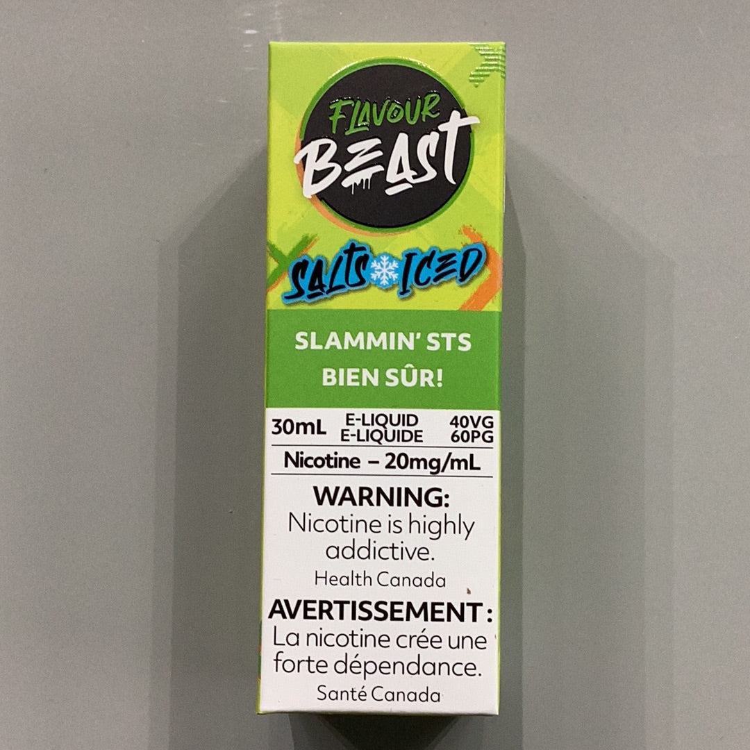 Flavour Beast Slammin STS Iced Salts E-Liquid 30ml/20mg