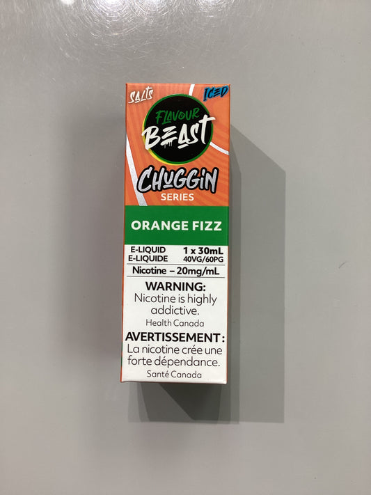 Flavour Beast Chuggin Orange Fizz Iced Salts E-Liquid 30ml/20mg