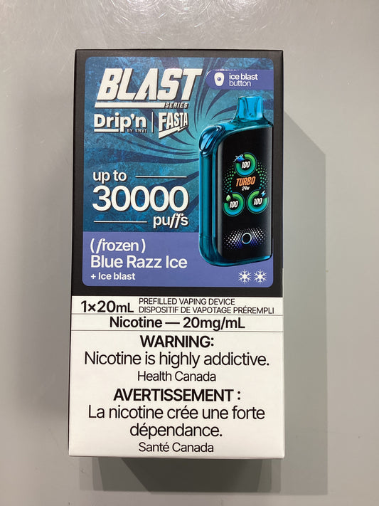 Drip’n Blast 30K Blue Razz Ice