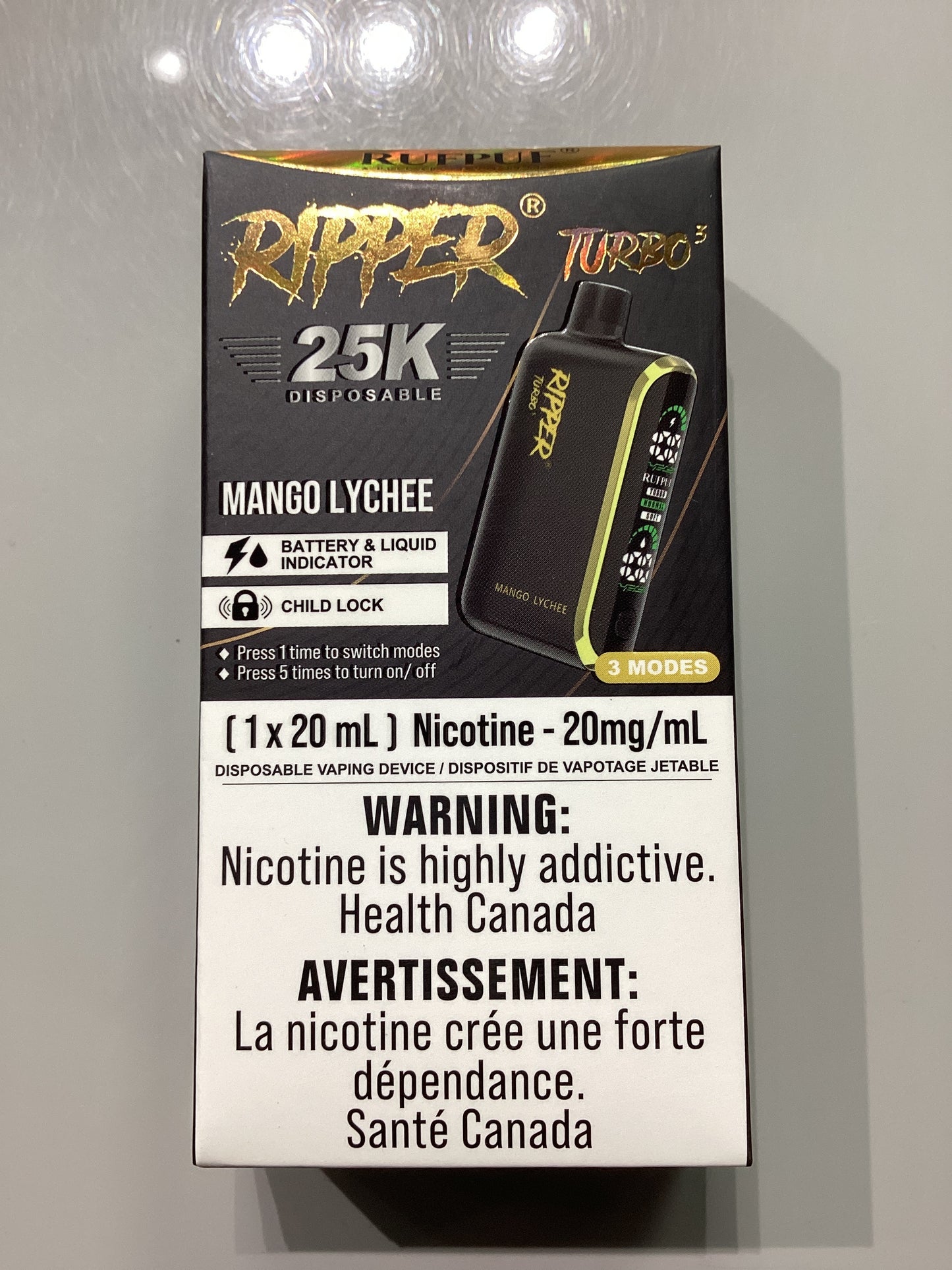 Ripper Turbo 3 25K Mango Lychee