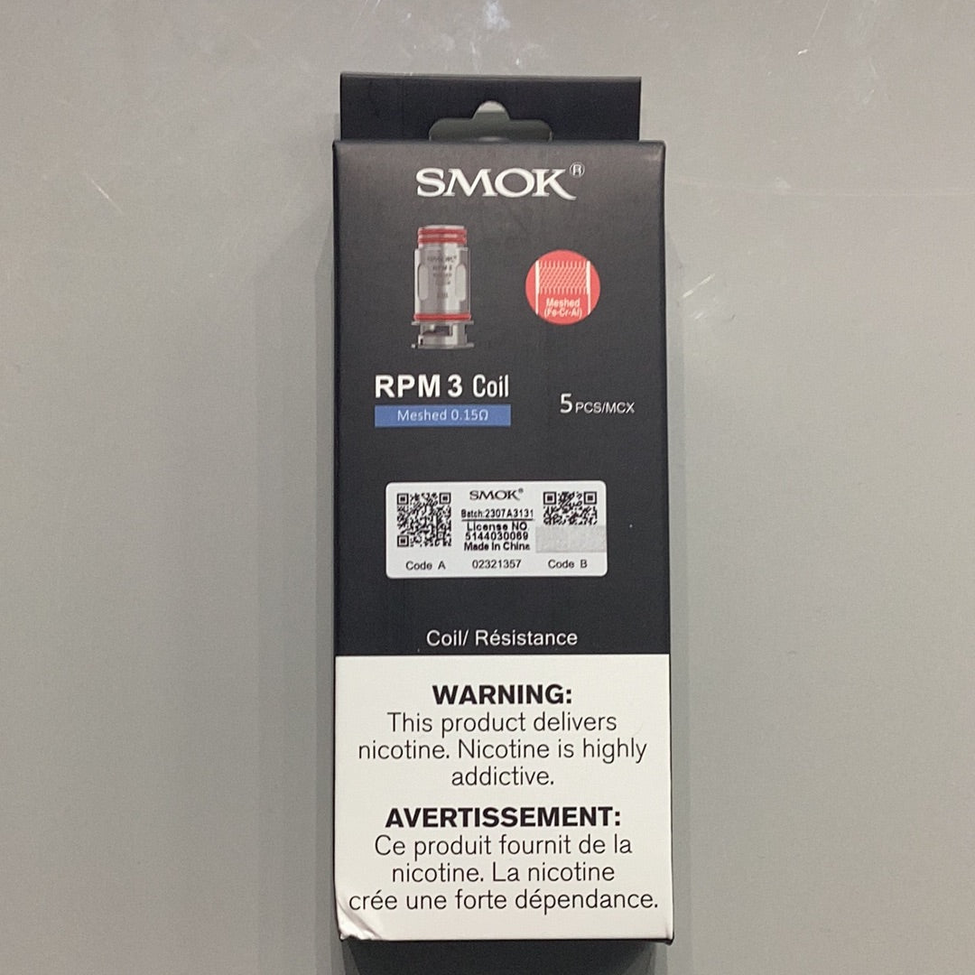 SMOK RPM-3 Coil 0.15ohm (5pcs)