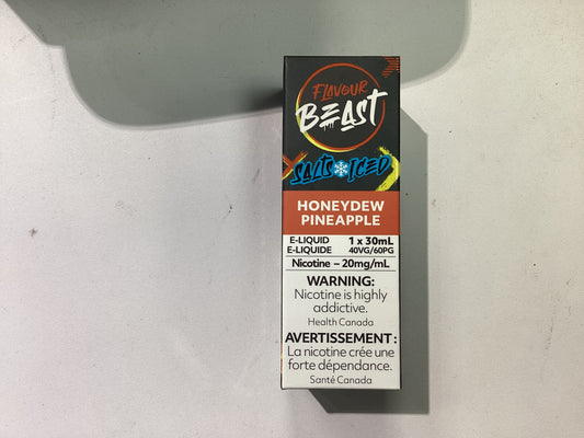 Flavour Beast Hip Honeydew Pineaaple Iced Salts E-Liquid 30ml/20mg
