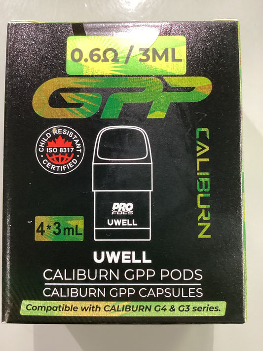 Caliburn GPP pods 0.6 ohm