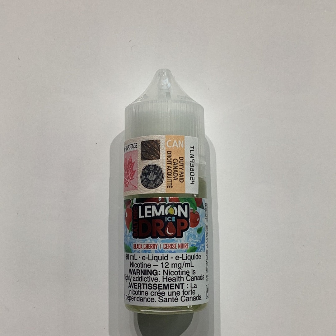 Lemon Drop Salt Nic Black Cherry Ice (12mg/30ml)