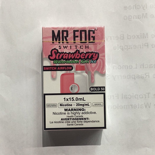 Mr. Fog Switch Strawberry Watermelon Kiwi Ice Bold 50