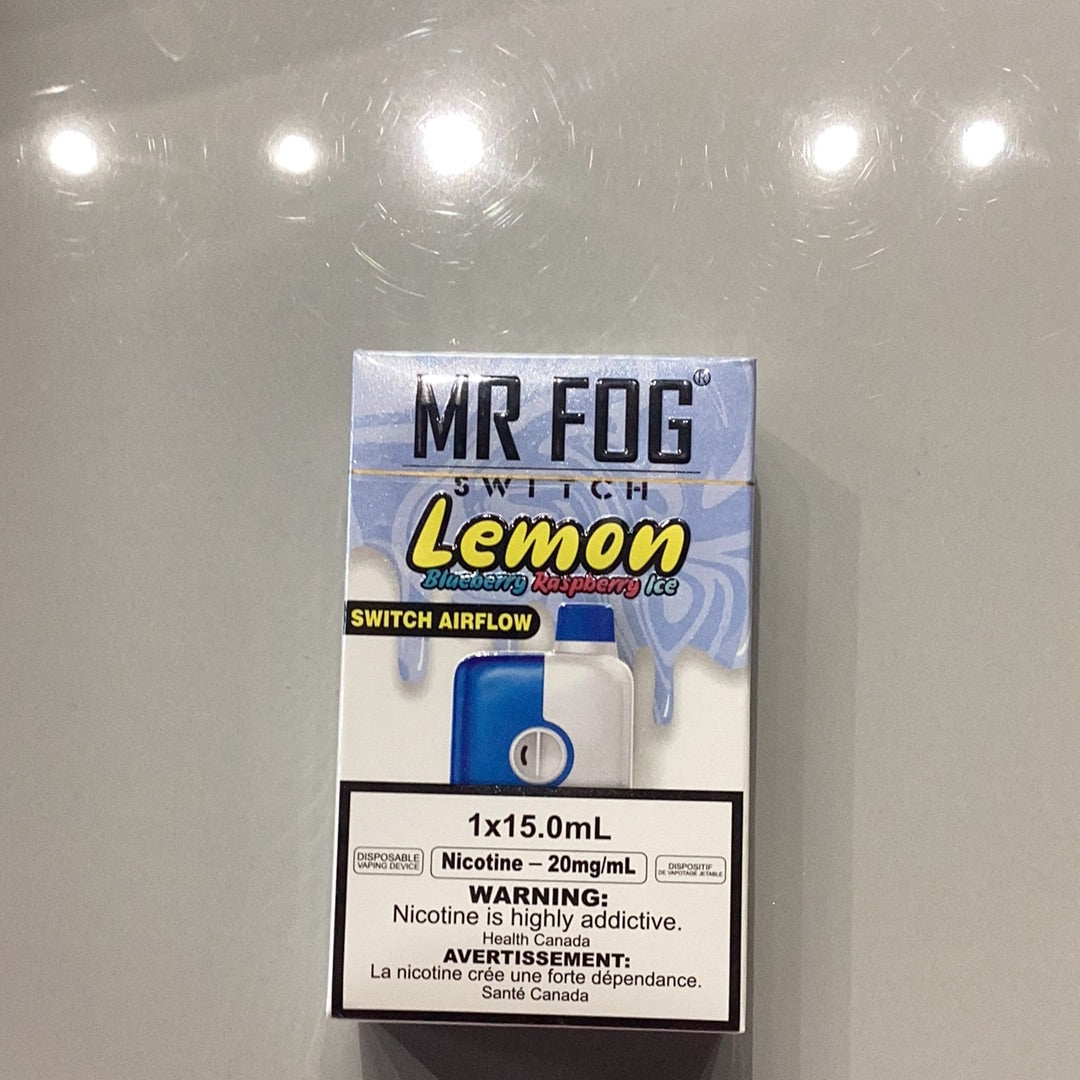 Mr. Fog Switch Lemon Blueberry Raspberry Ice BOLD 50