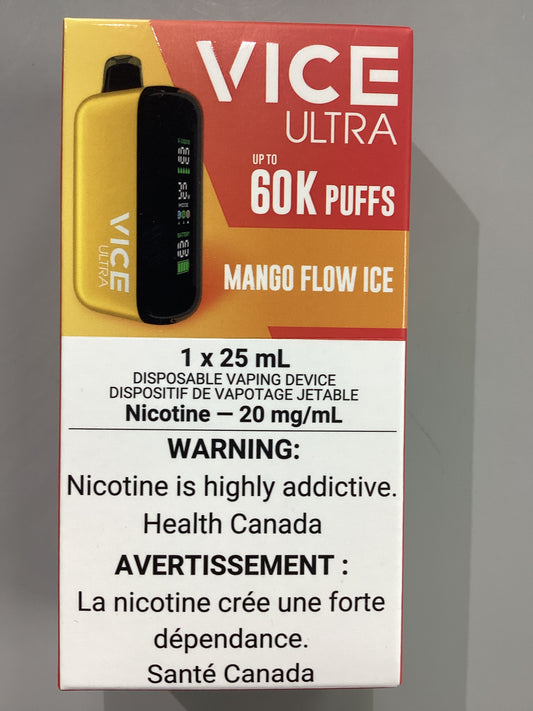 Vice Ultra Mango Flow Ice 60k