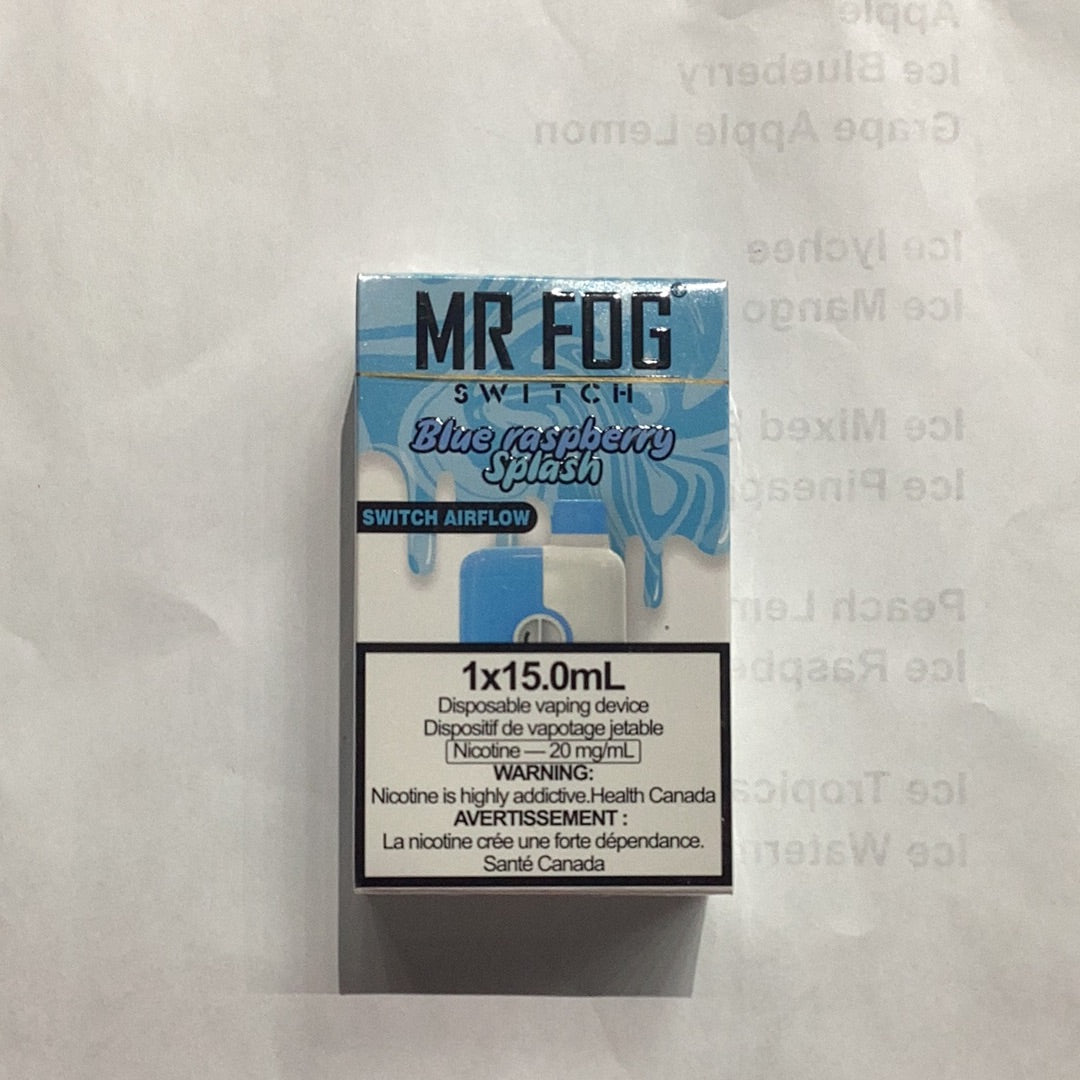 Mr. Fog SWITCH Blue Raspberry Splash