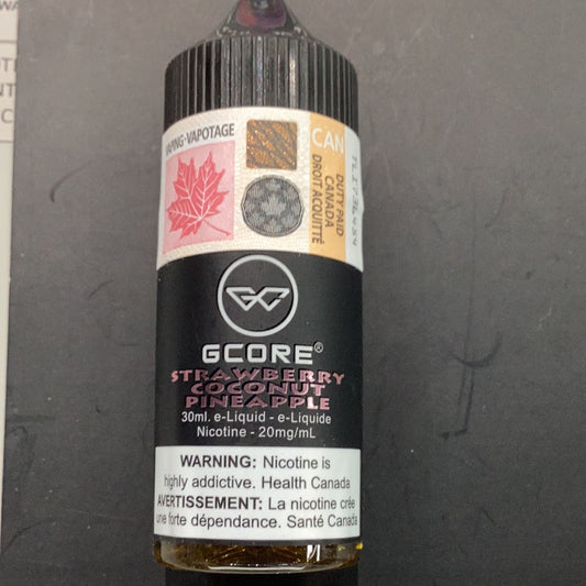 GCore Strawberry Coconut Pineapple  E-Liquid 30ml/20mg