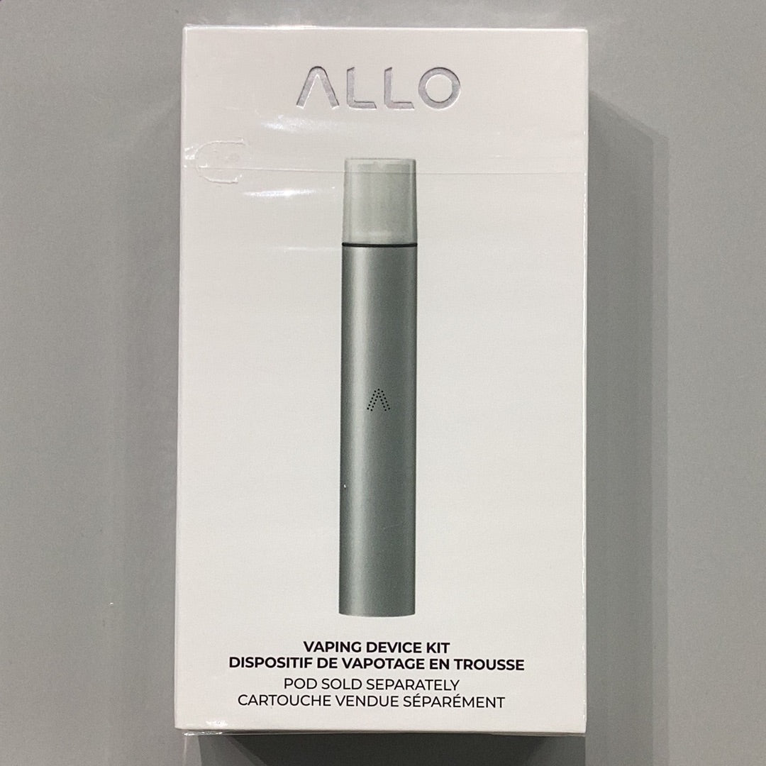 Allo Vaping Device Kit Silver