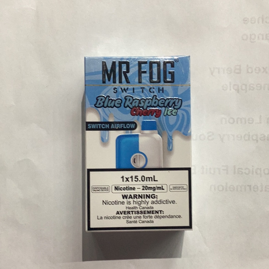 Mr. Fog SWITCH Blue Raspberry Cherry Ice