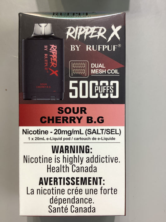 Ripper X 50k Sour Cherry B.G Pod