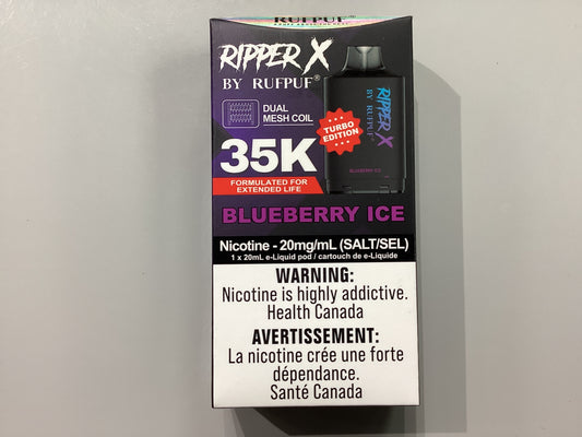 Ripper X 35k Blueberry Ice Pod