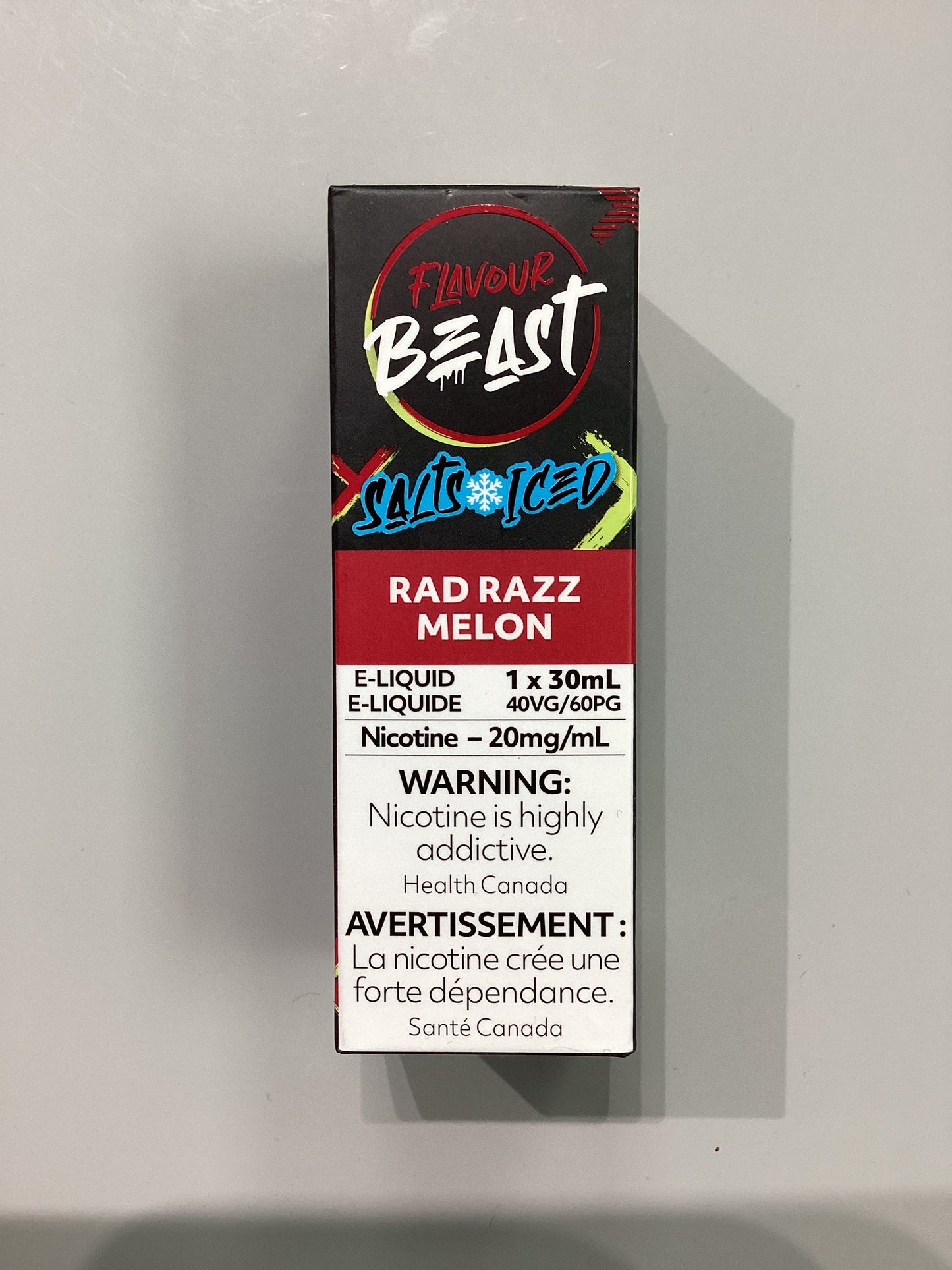 Flavour Beast Rad Razz Melon Salts E-Liquid 30ml/20mg