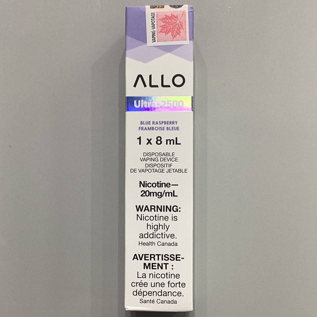 Allo Ultra 2500 Blue Raspberry (20mg/8ml)