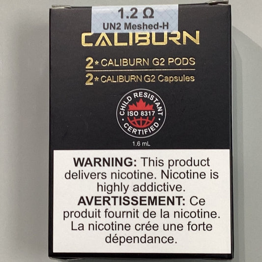 Caliburn 1.2 ohm G2 Pods 2pk