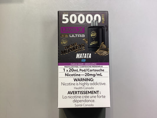 12 Monkeys Level X 50K Matata Iced POD