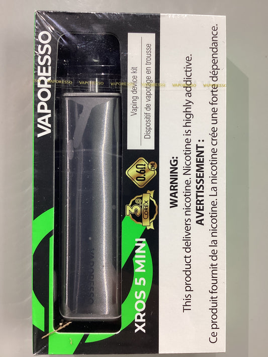 VAPORESSO XROS 5 Mini - Titaniam Silver