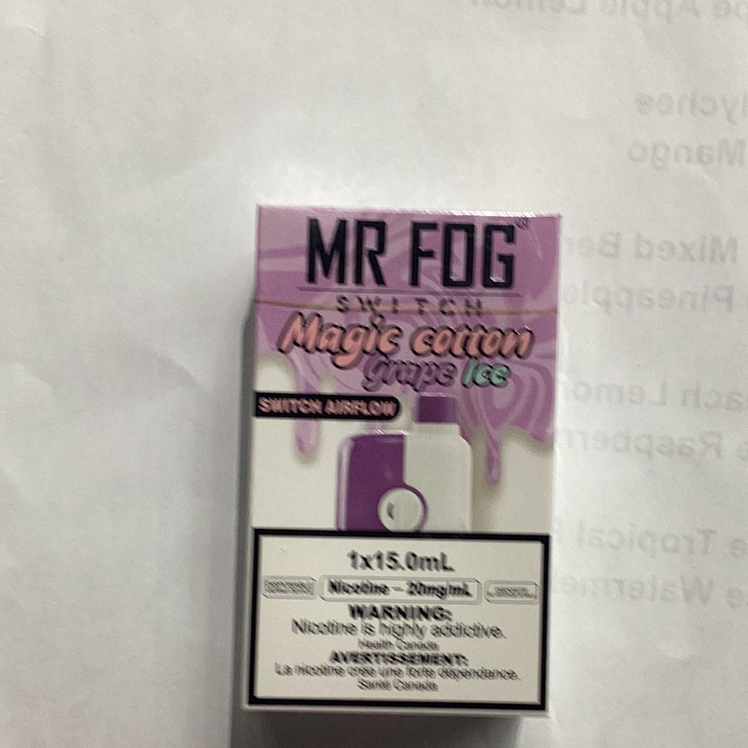 Mr. Fog Switch Magic Cotton Grape Ice