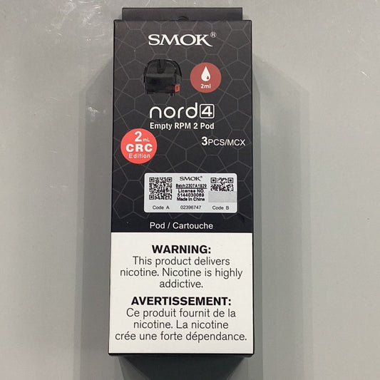 SMOK Nord 4 Empty Rpm2 pod 2ml