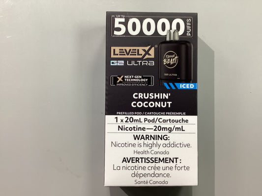 FB level X Ultra G2 Pod Crushin Coconut Iced