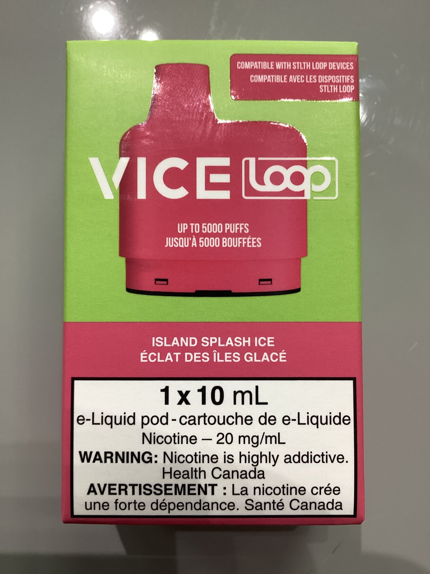 Vice loop Island splash ice