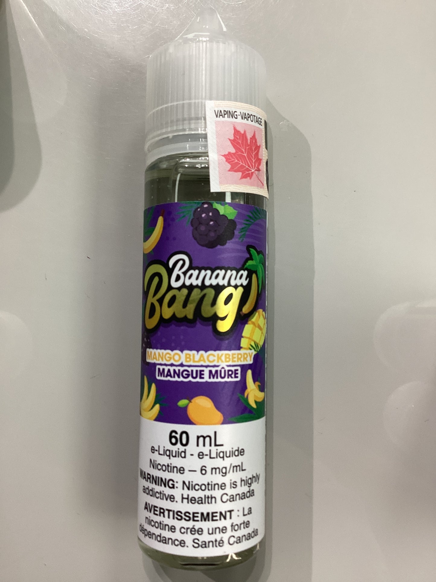 Banana Bang Mango Blueberry E-liquid 6mg