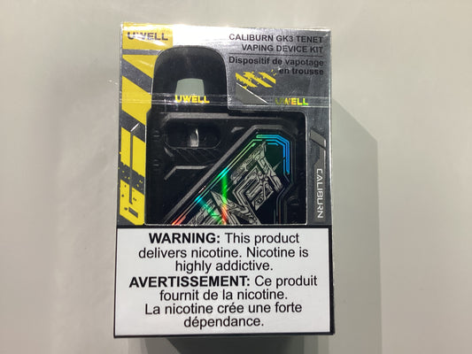 UWELL Caliburn GK3  Tenet Vaping Device Kit- Black